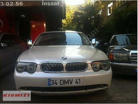 KIRMIZIDAN EMSALSIZ BMW 7.45 TAM DOLU BORUSAN