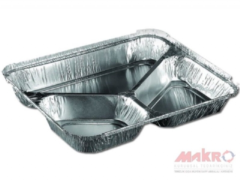 Alüminyum kap 3 göz