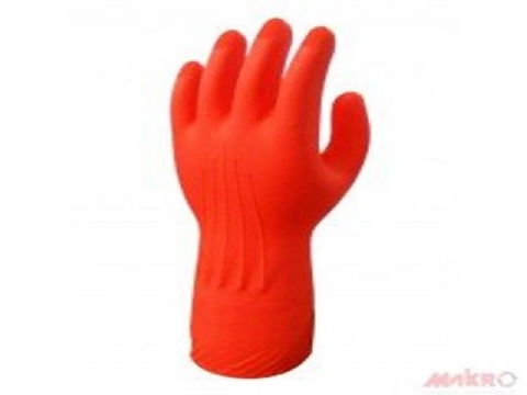 Beybi latex bulaşık eldiveni karmelita