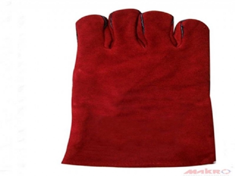 Beybi deri kaynakçı eldiveni