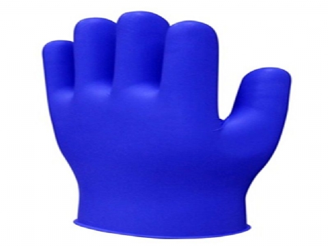 Beybi latex muayene eldiveni mavi