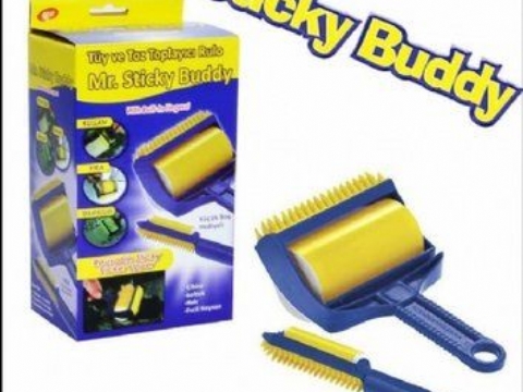 Mr. Stıcky Buddy Yapışkanlı Kıl Tüy Temizleyici+Pr