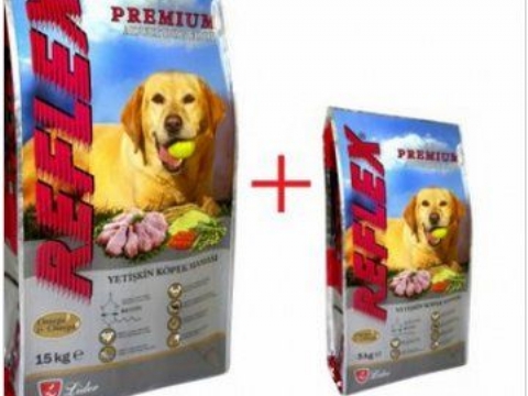 REFLEX TAVUKLU YETİŞKİN KÖPEK MAMASI 15 KG + 2,5