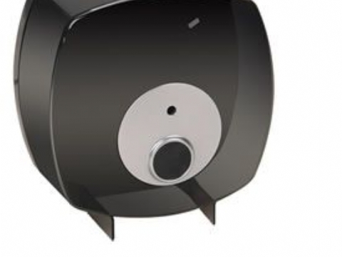 Makro jumbo tuvalet kağıdı dispenseri siyah
