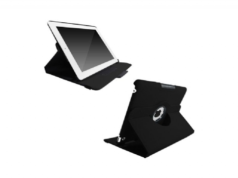 MOBAKS Ipad 2/New 360 Petek Kapak-Siyah