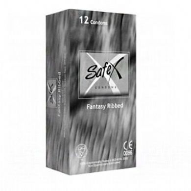 AFRODİZYAK SEPETİ Safex Tırtıklı Prezervatif 12 Ad